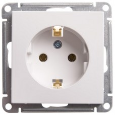 Механизм розетки W59 16А без защ. шторок с заземлением, белый Schneider Electric (RS16-154-1-86)